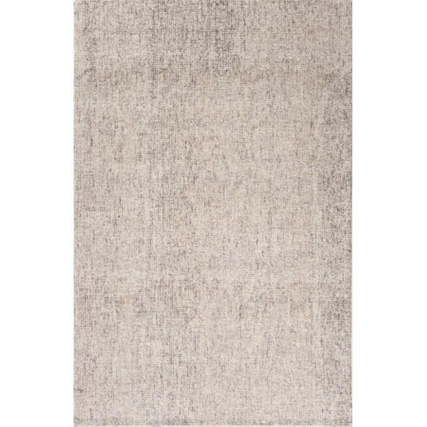 Jaipur Rugs Hand-Tufted Solid Pattern Wool Ivory/Gray Area Rug  9x12 RUG113966